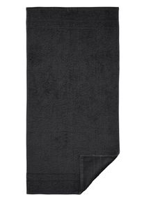 wäschepur wäschepur Handdoek handdoeken zwart