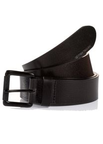 Tom Tailor Leren riem TTJASPER 3,5 cm brede herenriem, ideaal voor jeans tot maat 120 heren riemen maat 80 zwart