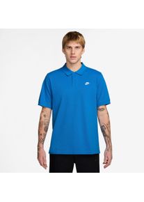 Nike Sportswear Poloshirt M NK CLUB SS POLO PIQUE (1-delig) heren poloshirts maat L blauw