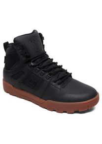 DC Shoes Sneakerboots PURE HIGH-TOP WR BOOT Winterschoenen, winterlaarzen, veterschoenen, wintersneakers unisex hoge sneakers maat 47 zwart