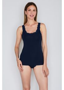 JOOP! Hemd Pure met detailversierde bandtop dames onderhemden maat 34 blauw
