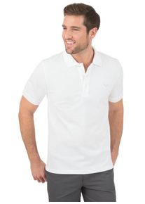 TRIGEMA Poloshirt TRIGEMA Poloshirt (1-delig) heren t-shirts maat S wit