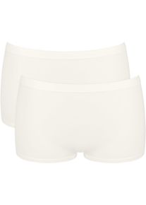 Sloggi Hipster GO Sense Santoni rondbreisel (Set van 2) meisjes onderbroeken maat L wit