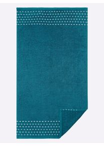 wäschepur wäschepur Handdoek handdoeken blauw
