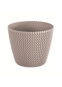 Prosperplast Obal na kvetináč Splofy kávová, pr. 26 cm
