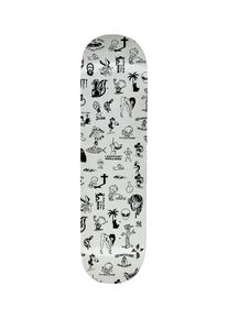 Paradise NYC Decal Hell 8.5" Planche de skateboard white