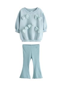 next Flickor Set bl&aring; Storlek 104