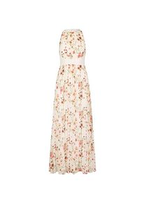 Apart Fashion, Damen, Kleider, Chiffonkleid in cremefarben-mehrfarbig, Mehrfarbig, (46)