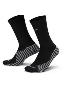 Nike, Damen, Sportsocken, Strike Soccer Crew Socks, BLACK/WHITE XL (XL), Schwarz