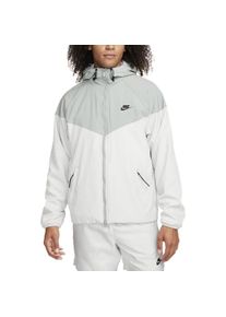 Nike, Herren, Laufjacke, Windrunner Heren Jacket - Wit/Groen - Maat L (L), Mehrfarbig, L