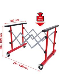 KS Tools, Transportwagen, Teleskop-Mehrzweckwagen (100 kg)