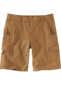 Carhartt, Herren, Shorts, Spodenki Rugged Flex RipStop Cargo Brown, Braun, (30)