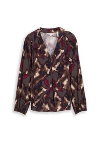 Tom Tailor Women + Bl&uacute;z Női tenger&eacute;szk&eacute;k / barna / s&ouml;t&eacute;t barna / bogy&oacute; , M&eacute;ret 46