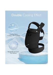 Momcozy, Babytrage, PureHug Air Mesh Babytrage BLA