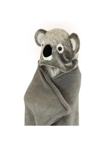 Konjac Sponge, Duvet, Noxxiez Koala Kuscheldecke mit Kapuze, 130x100cm (130 x 100 cm)