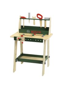 Theo Klein Klein Toys Bosch - speelgoed werkbank - 16-delig - hout - meerkleurig