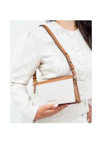 Michael Kors, Handtasche, Charm a Tracolla Jet Set, Braun