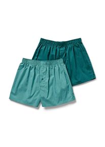 Tchibo - 2 Web-Boxershorts - Herren - Gr. Xl/7 - petrol