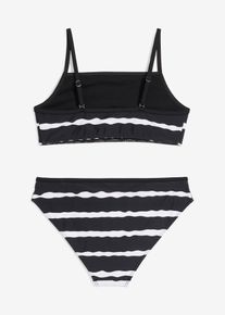 bonprix Bikini (2 piezas), negro, 128/134