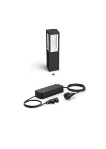 PHILIPS Hue Impress - Sokkellamp + Buitenvoeding 100W