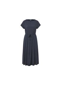 Tchibo - Sukienka dżersejowa - dla pań -rozmiar L 44/46 - kolor: biały/niebieski/z nadrukiem