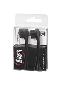 Curaprox Sonische tandenborstels Vervangingsborstelkoppen Zwart is Wit Hydrosonic Tandenborstels Unisex