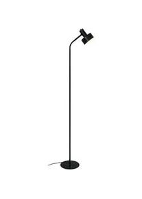 Nordlux Stehleuchte , Schwarz , Metall , 12.5x160x22 cm , Lampen & Leuchten, Leuchtenserien