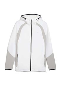 Puma Veste de surv&ecirc;tet 'Evostripe' Homme blanc taille L