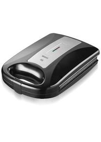 SOGO Tostapane sandwich con base a triangoli 1200W / 4 fette / 90° / griglia triangolare