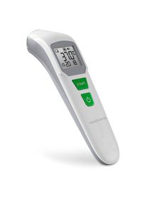 Medisana, Infrarot-Thermometer &raquo;TM 760&laquo; ber&uuml;hrungslose Messung: K&ouml;rper, Umgebung, Oberfl&auml;che, akustischer Alarm, wei&szlig;, Kunststoff, Umstellung von &deg;C 