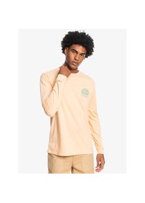 Quiksilver , Langarmshirt »Quiks Groove« , Almond Cream , XXL , XXL , Stoff: Baumwoll-Jersey-Stoff [160 g/m2]