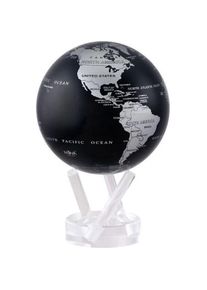 Movea, Globus, Mova wereld op zonne energie Ã ̃ 11,5 cm - Uitvoering - Zilver / zwart metalic (SBE) (11.50 cm)