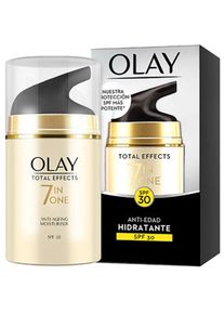 OLAY, Gesichtscreme, TOTAL EFFECTS anti-edad hidratante SPF30 50 ml (50 ml, Tagescreme, SPF 30)