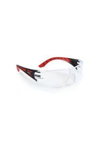 Riley Riley STREAM RED Anti-Mist UV Safety Glasses, Clear Polycarbonate Lens - RLY00201