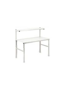 treston treston TPH712 ESD Workbench, 300kg Max Load, Adjustable Height, 650 → 900 mm, 1080 → 1550 mm x 1200mm x - TPH712 ESD