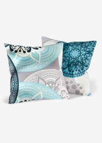 bonprix Narzuta we wz&oacute;r ornament&oacute;w, niebieski, 210/140 cm