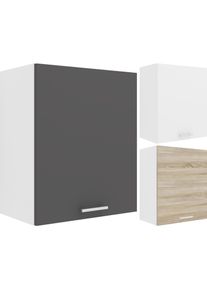 Vcm, Regal, K&uuml;chenschrank Breite 50 cm Holzt&uuml;r H&auml;ngeschrank K&uuml;che K&uuml;chenm&ouml;bel Esilo (50 x 31 x 60 cm)