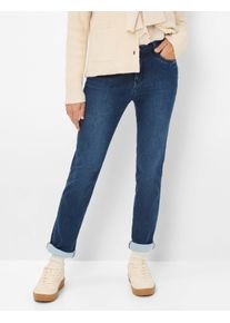 Brax Dames Style CAROLA USED REGULAR BLUE, denim blauw,