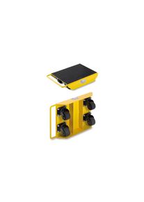 STEERMAN STEERMAN Steel Dolly, 2t Load, 400mm W x 430mm L, 430mm x 400mm, 2t - 192025595