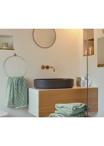 Tchibo - Jacquard fürdőlepedő - zöld