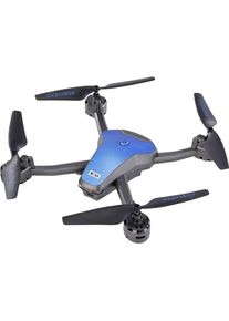 Reely Marathon Quadrocopter RtF Einsteiger, Kameraflug Blau (metallic) (30 min, 181 g), Drohne, Blau