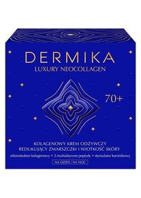 Dermika, Augenpflege, Neocollagen 70+ multicollagen nourishing cream for mature skin for day / night 50ml (Augenpflege Cr&egrave;me, 50 ml, Tag + Nacht)