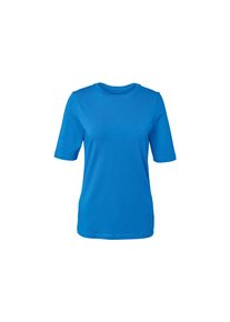 Tchibo - Halbarmshirt - Damen - Gr. L - blau