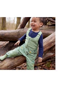 Tchibo - Thermo-Regenhose - Baby - Gr. 74/80 - grün/print