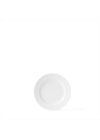 Lyngby Rhombe Teller flach, Teller, Weiss