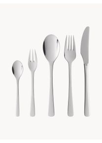 Gense Komplet sztućców ze stali szlachetnej Steel Line, dla 12 osób (60 elem.) Srebrny Metal 12 osób (60 elem.)