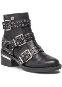 Guess, Damen, Pumps, Fifii mit 5 cm Absatz und dekorativen Spangen, Schwarz, (39)