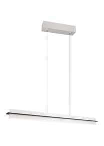 Trio, Pendelleuchte, LED-Pendelleuchte EMERSON 346710176, 22 W, 2500 lm, grau (2500 lm)