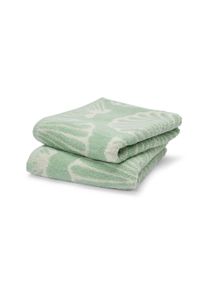 Tchibo - Ręczniki „Muszle” - kolor: biały/zielony