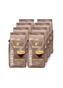 Tchibo - Barista Caffè Crema – 8 x 1 kg, całe ziarna - Intenzita: 3/6